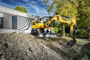 Location Pelle à Pneus (6T à 12T) Beynost & Ain | Mobilité Chantier | G3Loc