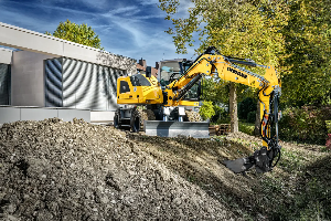 Location Pelle à Pneus (5T à 20T) Attignat | G3Loc