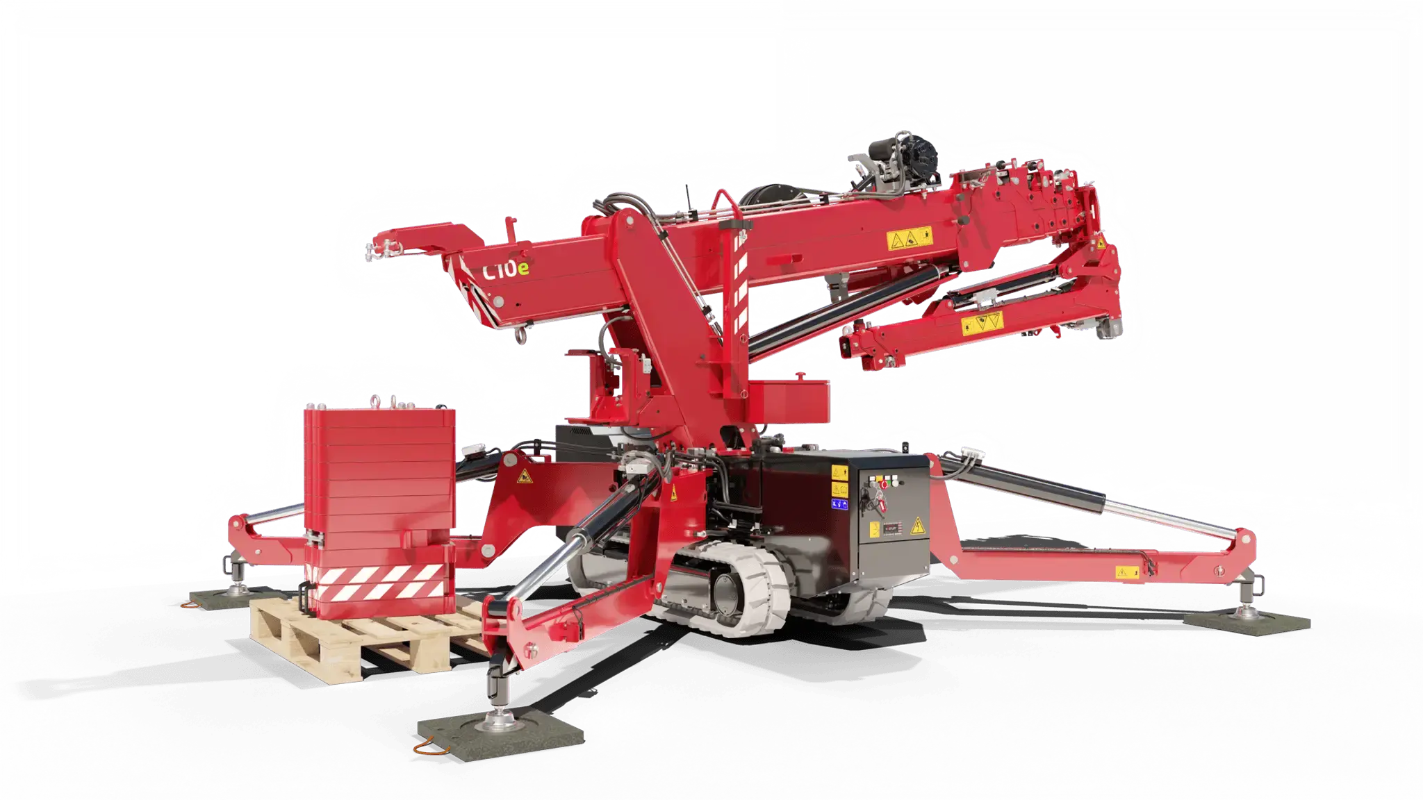 Location Mini Grue Araignée C10 Hoeflon à Déols | G3Loc