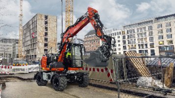 Location Pelle à Pneus (10T à 20T) à Givors (69) - Mobilité & VRD | G3Loc