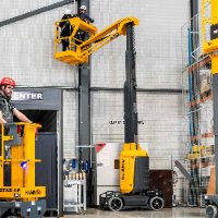 Location Nacelle Mât Vertical (Type Toucan) Chambéry & Savoie | Compact & Agile | G3Loc